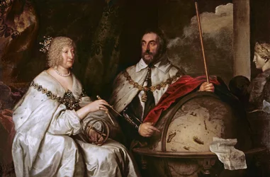 The Madagascar Portrait of Thomas Howard and his wife Aletheia Talbot